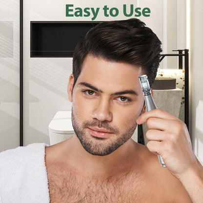 DermaStamp System 0.25mm, Microneedling Stamp Pen, Derma Stamp Pen, Derma Roller Alternative, Microneedle Micro Needle Skin Care for Men Women