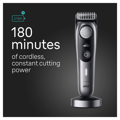 Braun All-in-One Style Kit Series 9 9440, 13-in-1 Trimmer for Men with Beard Trimmer, Body Trimmer for Manscaping, Hair Clippers & More, Sharpest Blade, 40 Length Settings,