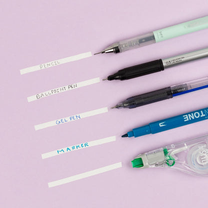 Tombow 68721 MONO Hybrid Correction Tape, 10-Pack. Easy To Use Applicator for Instant Corrections