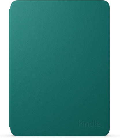 Amazon Kindle Colorsoft Essentials Bundle including Kindle Colorsoft (16 GB) – With color display - Black, Plant-Based Leather Cover-Jade and Power Adapter