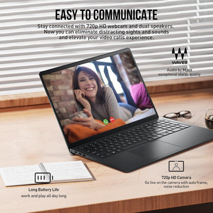 Dell Inspiron 15.6" FHD Touchscreen Laptop, 13th Gen Intel Core i5 (Beat i7-1250U), 12GB RAM, 768GB Storage (256GB PCIe SSD + 512GB External), Anti-Glare, Win 11 with MS Office, Long Battery Life