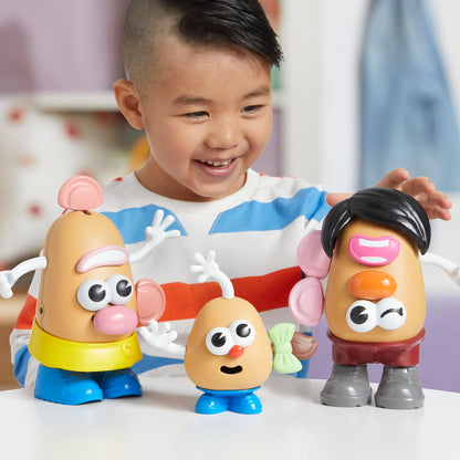 Potato Head Create Your Potato Head Family Set with 44 Parts and Pieces, Creative Toddler and Preschool Toys for 2 Year Old Girls and Boys and Up (Amazon Exclusive)