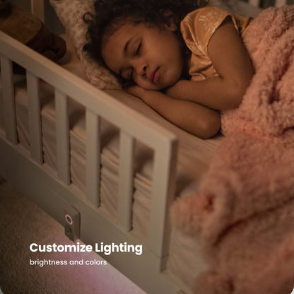 Safety 1st Connected Under Crib Smart Light — Motion Activated Night Light, Dimmable and Full Color Control, Nursery and Bedroom Lighting, Wi-Fi Enabled, iOS and Android Compatible