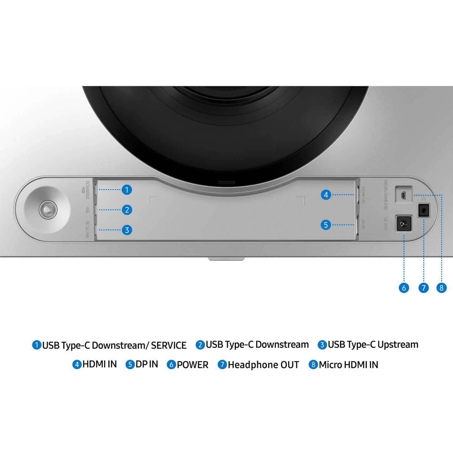 Samsung 49" Odyssey OLED G9 (G91SD) Dual QHD QD-OLED G-Sync Compatible Curved Gaming Monitor, 144Hz, 0.03ms, AMD FreeSync Premium Pro, Ergonomic Stand, 3 Year Warranty, LS49DG910SNXZA, 2024