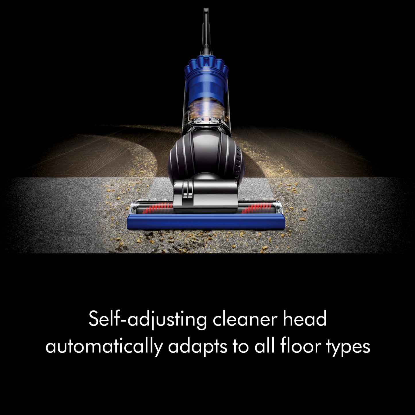 Dyson Ball Animal Total Clean Upright Vacuum, Iron/Blue