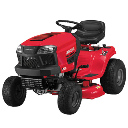 Craftsman 36" Gas Riding Lawn Mower with 11.5 HP* Briggs and Stratton Single-Cylinder Engine, Gas Lawn Tractor with 7-Speed Transmission, Red/Black