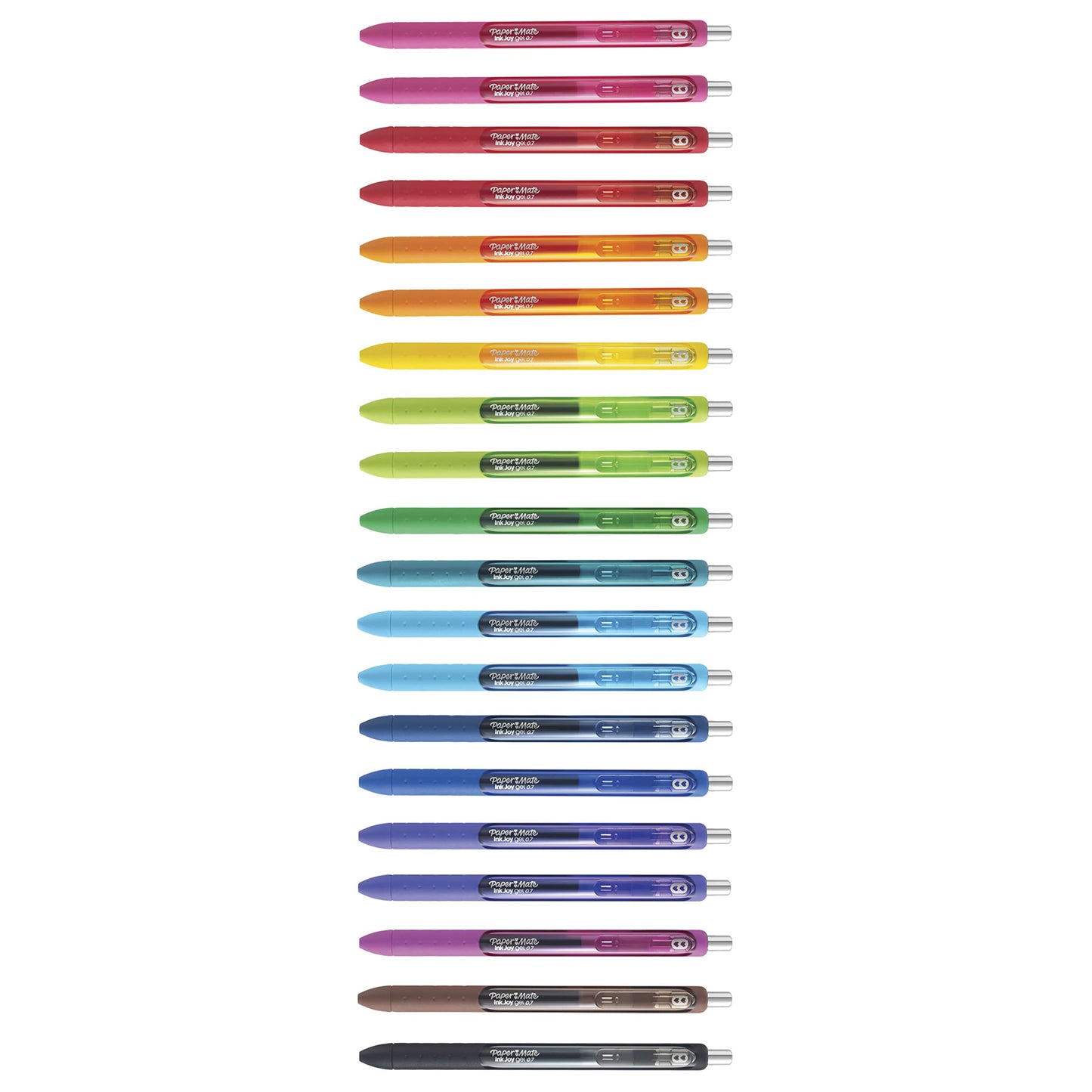 Paper Mate InkJoy Pens Gel Pens Medium Point (0.7mm) Assorted 20 Count