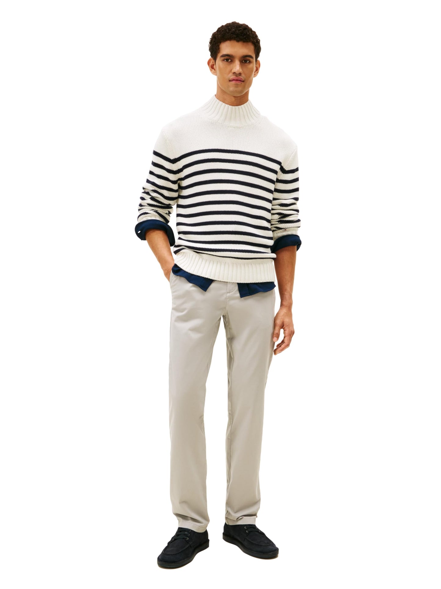 Tommy Hilfiger Men's Chino Pants Custom Fit, Drizzle 30x40