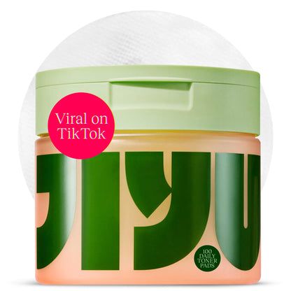 JiYu Korean Skincare Anti-Aging, Dark Spot & Wrinkle Minimizing Toner Pads - Hydrating with Snail Mucin, Centella Asiatica, Niacinamide, Peptides - For Polished & Youthful Skin - 100 Count