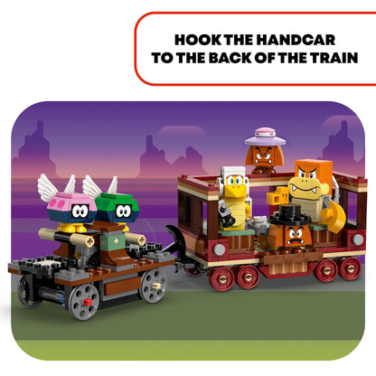 LEGO Super Mario The Bowser Express Train Toy - Building Toys for Boys & Girls, Ages 9+ Years - Pretend Play W/Minifigures - Gift Idea for Kids - 71437