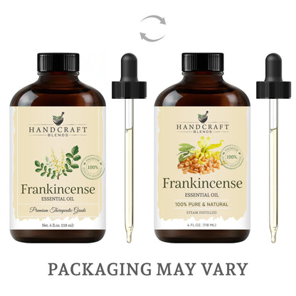 Frankincense Essential Oil - Huge 4 Fl Oz - 100% Pure and Natural - Premium Grade Essential Oil for Diffuser and Aromatherapy