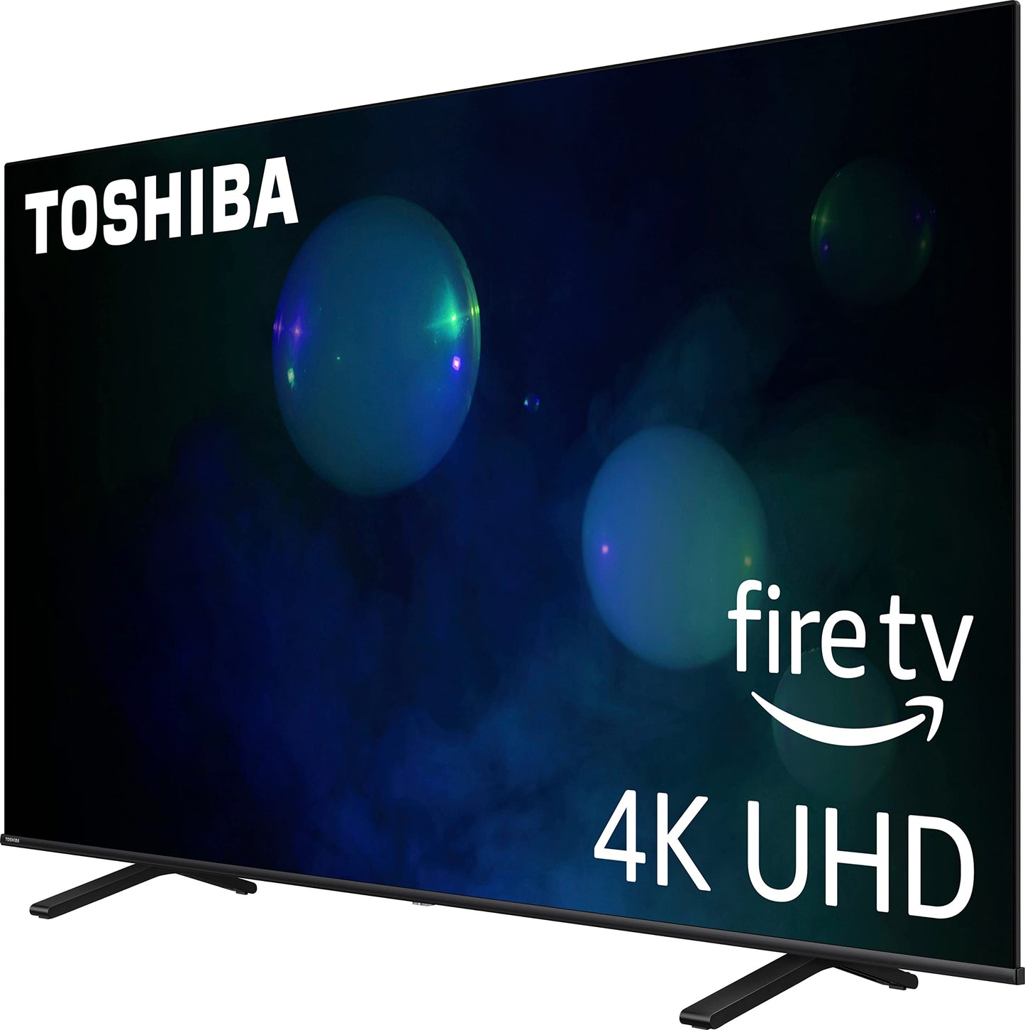 TOSHIBA 65" Class C350 Series LED 4K UHD Smart Fire TV, Voice Remote with Alexa, Stream Live TV Without Cable