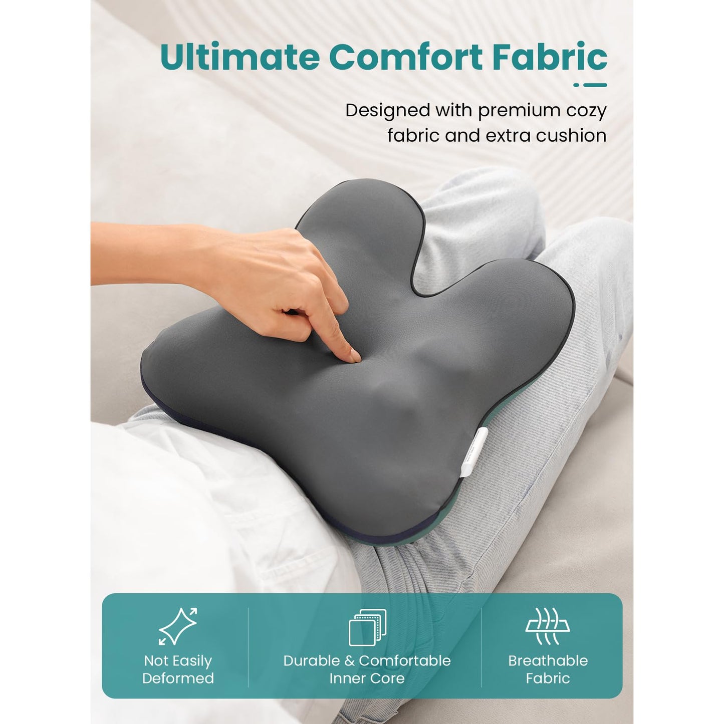 BOB AND BRAD Back Massager with Heat FSA HSA Eligible, EZBack Corded Neck Massager for Pain Relief Deep Tissue, Shiatsu Back Shoulder and Neck Massage Pillow, Full Body Use, Ideal Gifts for Women Men