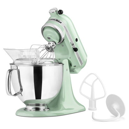 KitchenAid Artisan Series 5 Quart Tilt Head Stand Mixer with Pouring Shield KSM150PS, Pistachio