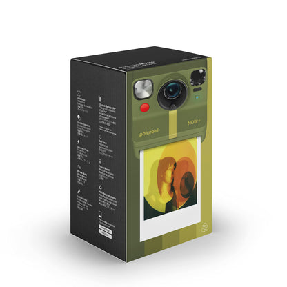 Polaroid Now+ 2nd Generation I-Type Instant Film Bluetooth Connected App Controlled Camera - Forest Green (9075)