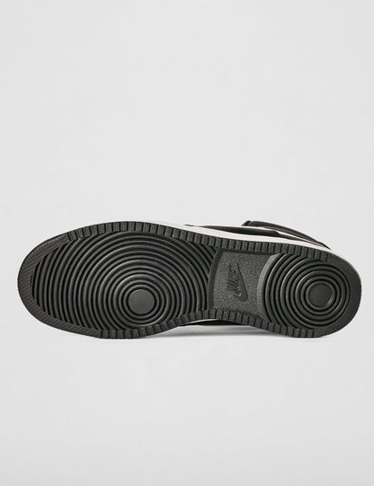Nike Men's Court Vision Mid Next Nature Shoes, Black/White-Black, 10.5