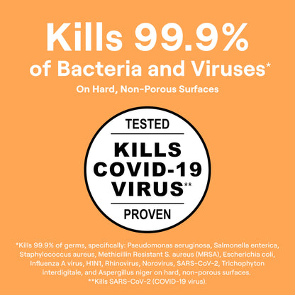 Seventh Generation Lemongrass Citrus Disinfecting Multi-Surface Cleaner - 26 Oz, Pack of 4