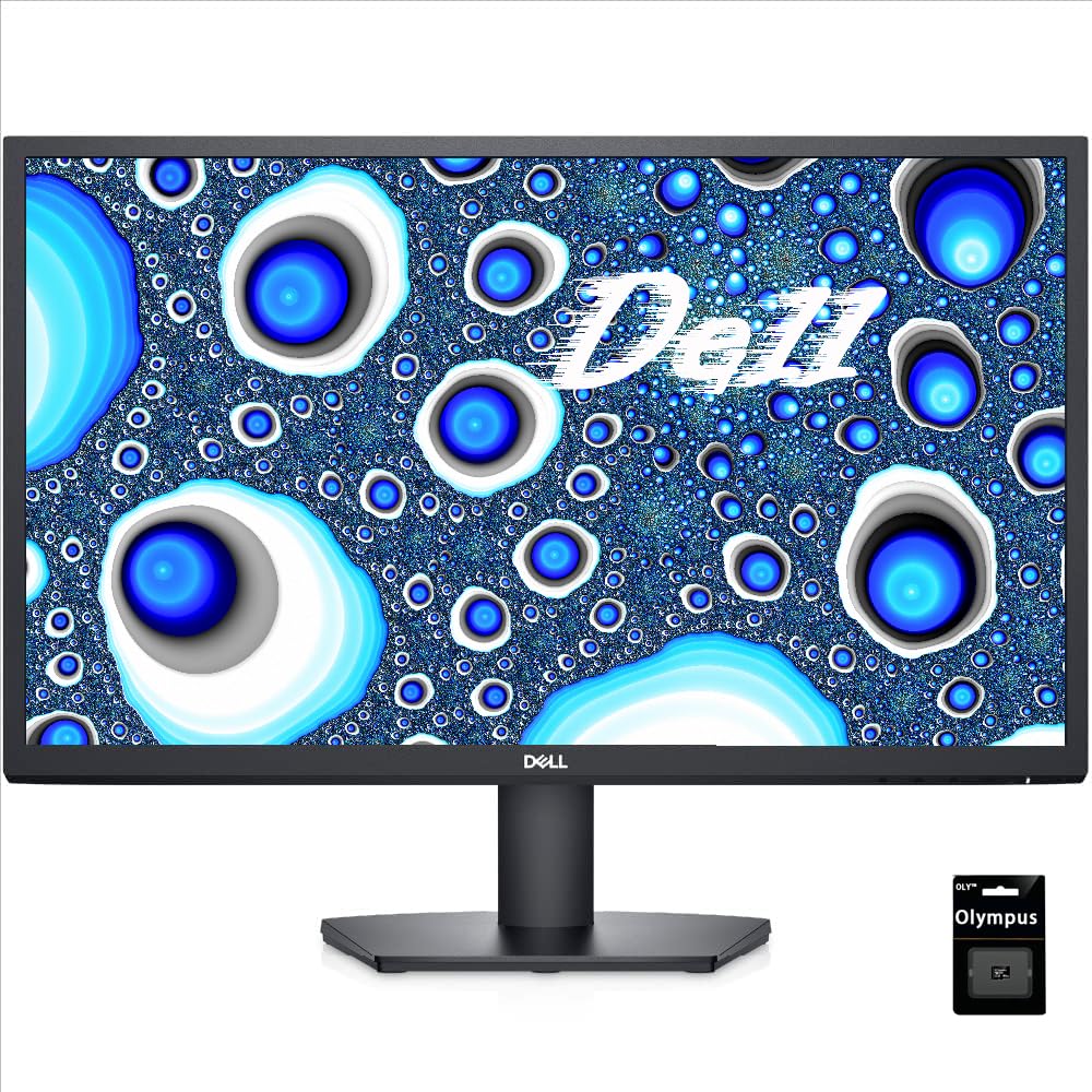 Dell SE24 Series Monitor - 24 inch IPS TFT LCD FHD (1920 x 1080) AMD FreeSync - VESA, 16:9-75Hz, 5ms Grey-to-Grey Response Time, Low Blue Light, Flicker Free, Anti-Glare, HDMI & VGA, Black