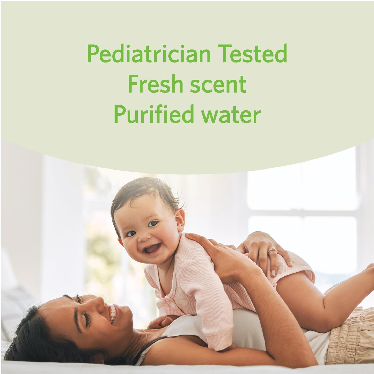 Amazon Elements Baby Wipes, Fresh, Flip-Top Packs, 810 Count, 9 Packs of 90 Counts