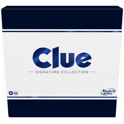 Hasbro Gaming Clue Board Game Signature Collection, Premium Packaging and Components, Family Games for Kids and Adults, Mystery Games for 2 to 6 Players