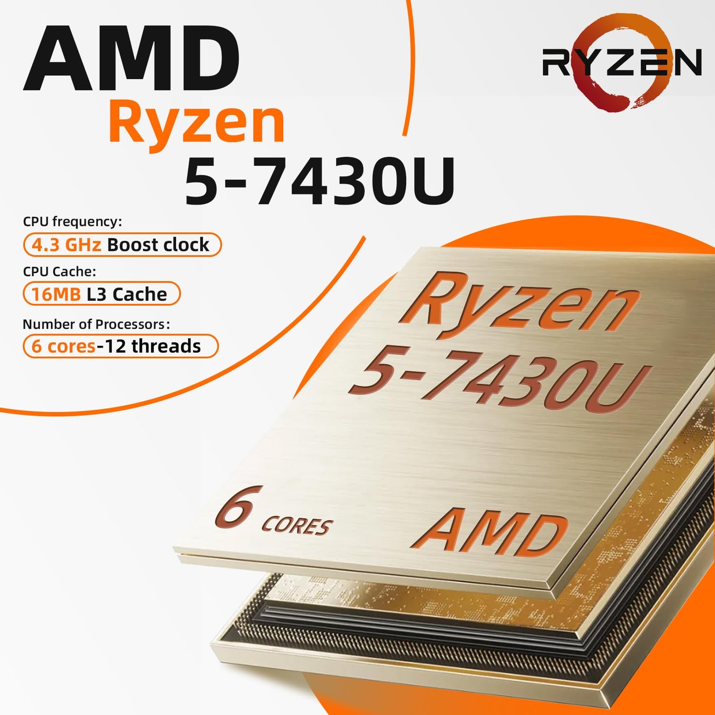 HP 17 inch Laptop for Business and Students, 17.3" FHD, AMD Ryzen 5 (Beats i7-1165G7), W/Copilot, Ms Office Pro, Wins 11 Pro, Numeric Keypad, WiFi 6 (64GB RAM | 2TB SSD)