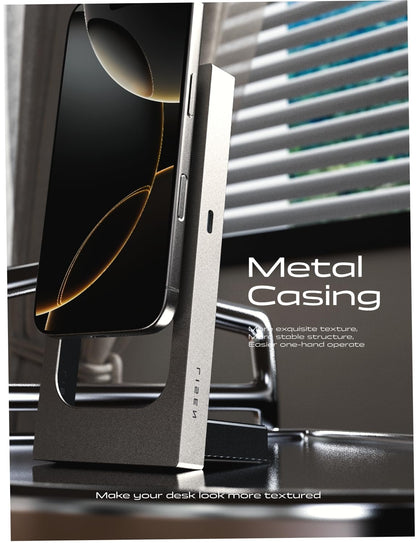 LISEN Qi2 Charging Station for iPhone 17 Pro Max, Magsafe Charger 3 in 1 15W Fast Charging, Magsafe Charger Stand Pad Dock for iPhone and Watch Charging Station for iPhone 16 15 Pro Max Airpods, Gold