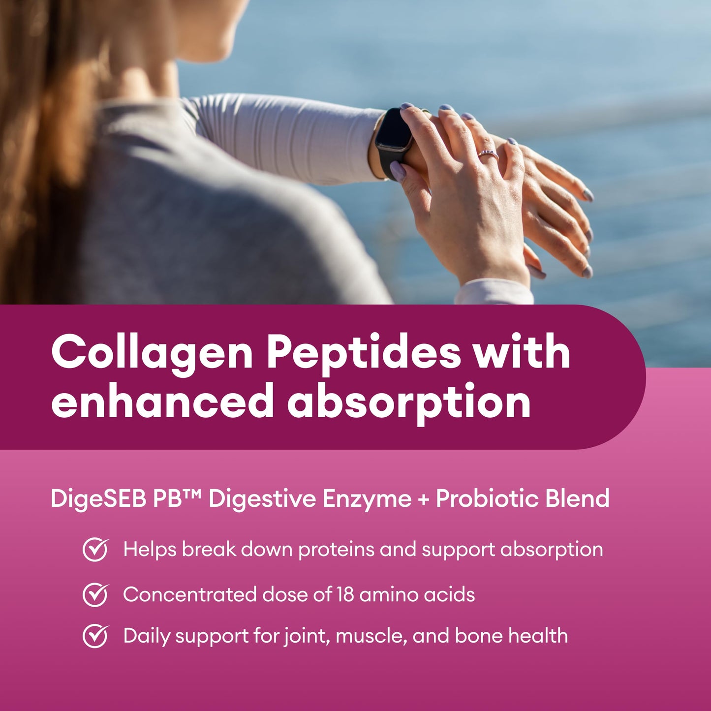 Physician's CHOICE Collagen Peptides Powder (Hydrolyzed Protein - Type I & III) w/Digestive Enzymes - Keto Collagen Powder for Women & Men - Hair, Skin, Joints, Workout Recovery - Grass Fed - Vanilla