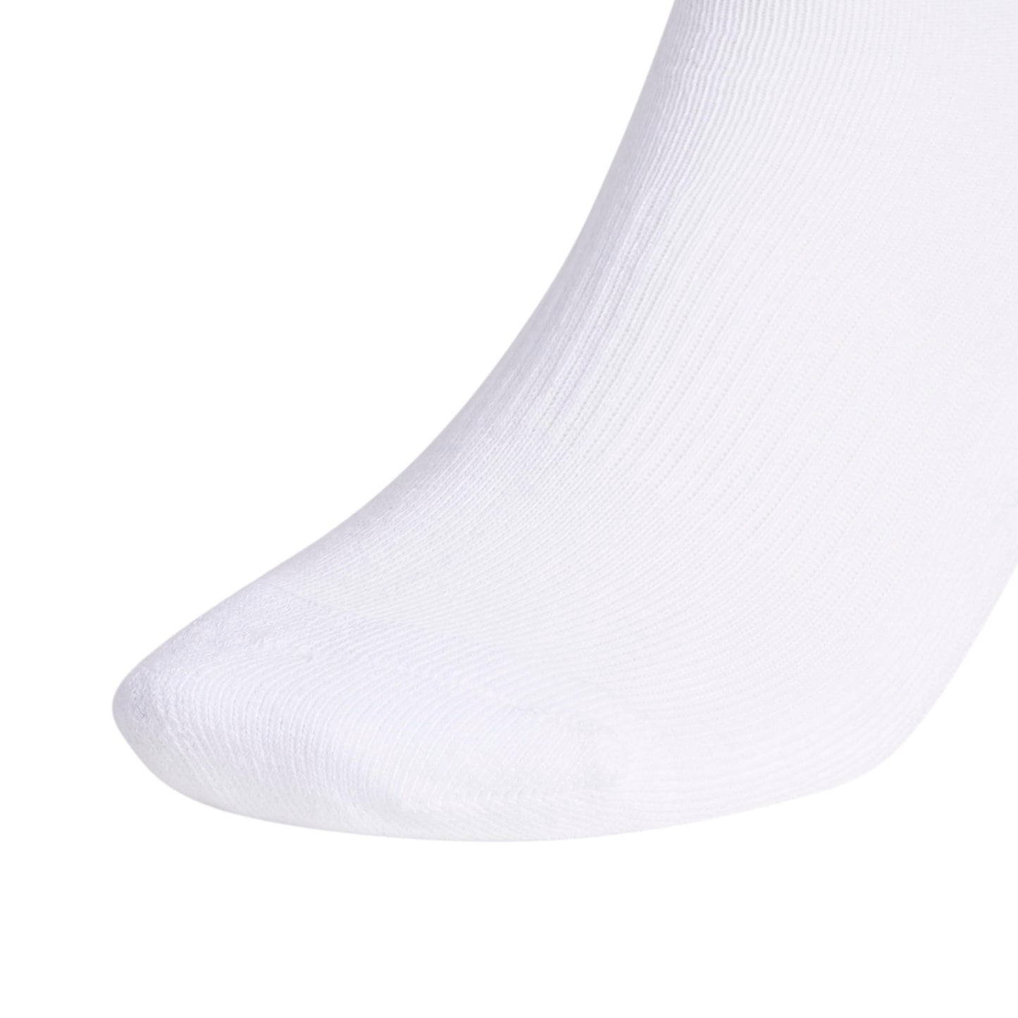 adidas Men's Athletic 6-Pack, Cushioned Crew Socks with Arch Compression for a Secure Fit, White/Black, Large