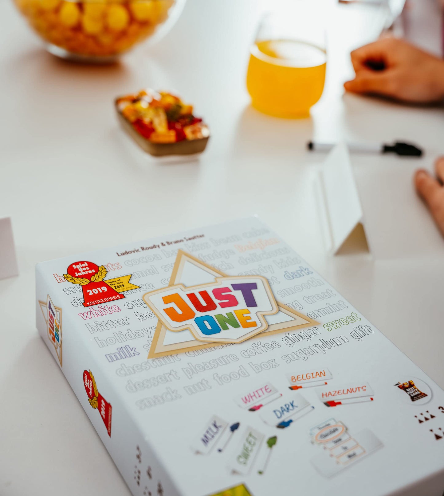 Just One Cooperative Family Board Game by Repos Production - Ages 8+, 3-7 Players, 20 Min Playtime