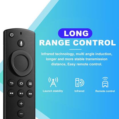 Replacement Remote for Smart TVs 3rd Gen - Vioce Control Not for Insignia/Pioneer, Remote Replacement for Stick (2nd Gen/4K/Lite/2020 Release), Cube(1st Gen/2nd Gen)
