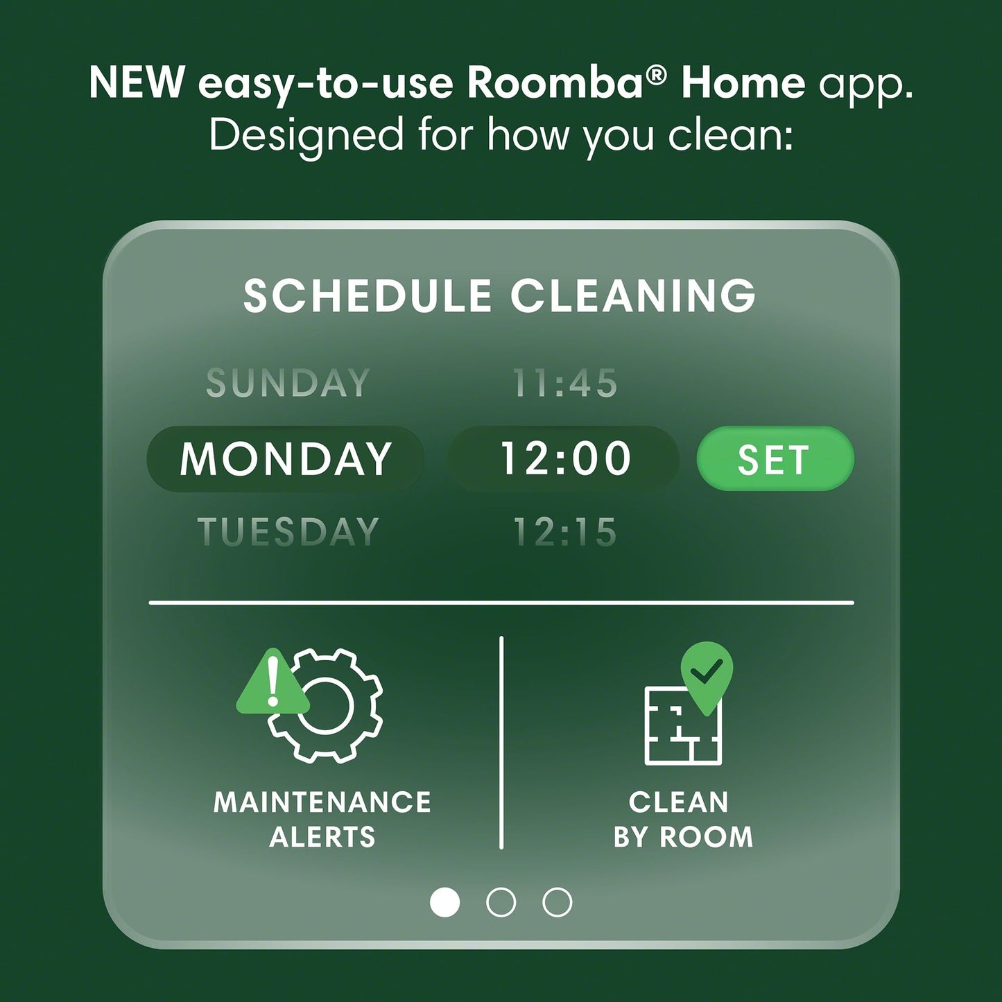 iRobot Roomba 104 Vac Robot Vacuum - Intense Power-Lifting Suction, Smart & Fast Home Mapping, Ideal for Pet Hair, LiDAR Navigation, Multi-Surface Cleaning, Cleans in Neat Rows, Self-Charging