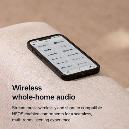 Denon AVR-S970H 8K Ultra HD 7.2 Channel (90Watt X 7) AV Receiver - Built for Gaming, Music Streaming, 3D Audio & Video, Alexa + HEOS, Black