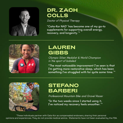 Cata-Kor Liposomal NAD Supplement with Resveratrol – NMN Supplement Alternative – Third-Party Tested – 30-Day Supply – Advanced NAD+ Resveratrol