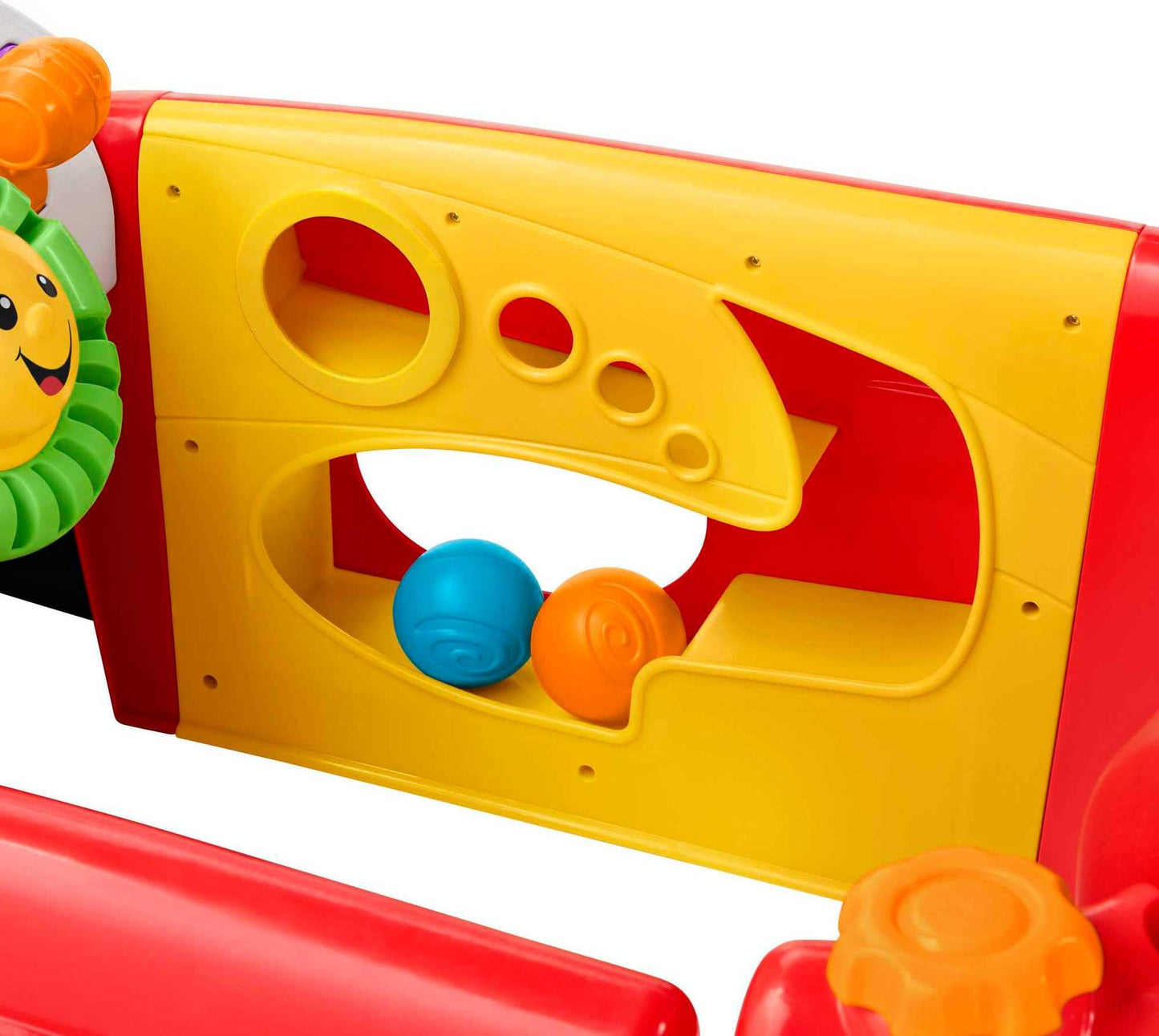 Fisher-Price Baby Toy Laugh & Learn Crawl Around Car Red Activity Center with Educational Music & Lights for Infants Ages 6+ Months (Amazon Exclusive)