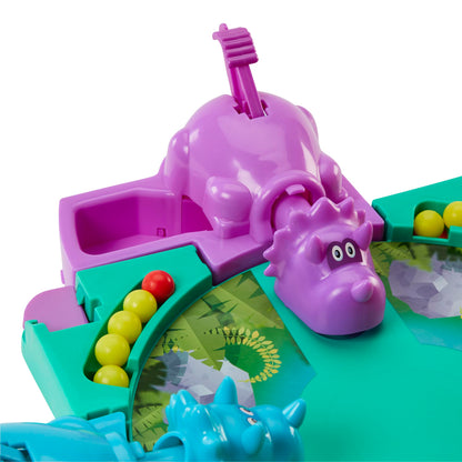 Hasbro Gaming Hungry Hungry Hippos Dino Edition Board Game, Pre-School Game for Ages 4 and Up; for 2 to 4 Players (Amazon Exclusive)