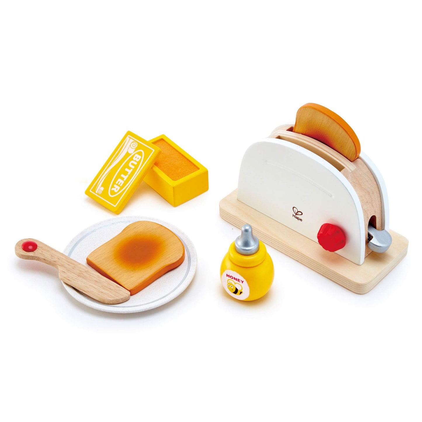 (Multicolor) - Hape International Hape E3148 - Pop Up Toaster Set, 3+ years