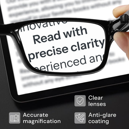 Gaoye 1.5 Professional Reading Glasses for All Day - Computer Readers with Blue Light Protection - Value Pack