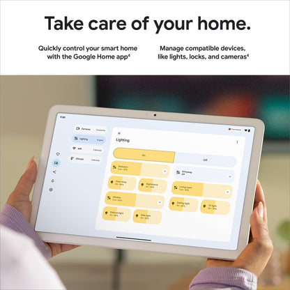 Google Pixel Tablet - Android Tablet with 11-Inch Screen and Extra-Long Battery Life - Hazel - 8 GB RAM - 256 GB