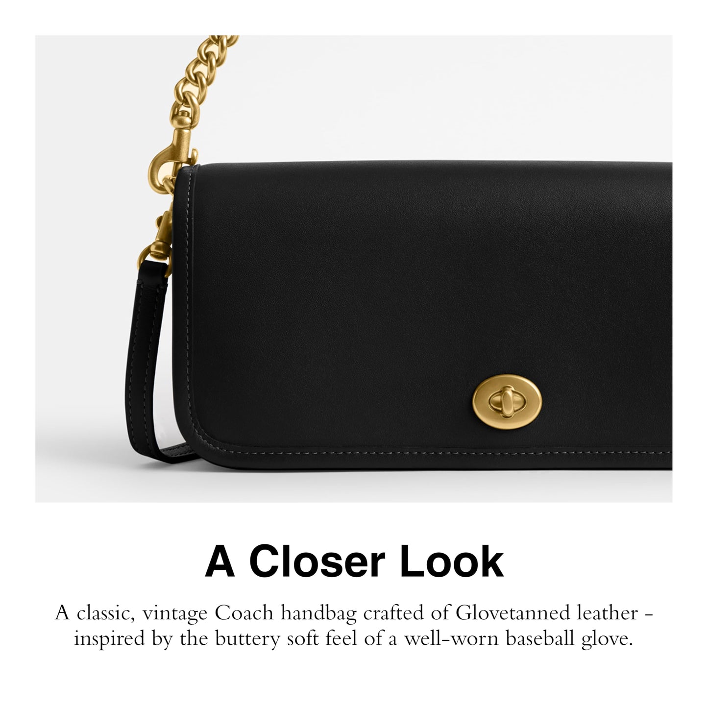 COACH Dinky Bag, B4/Black
