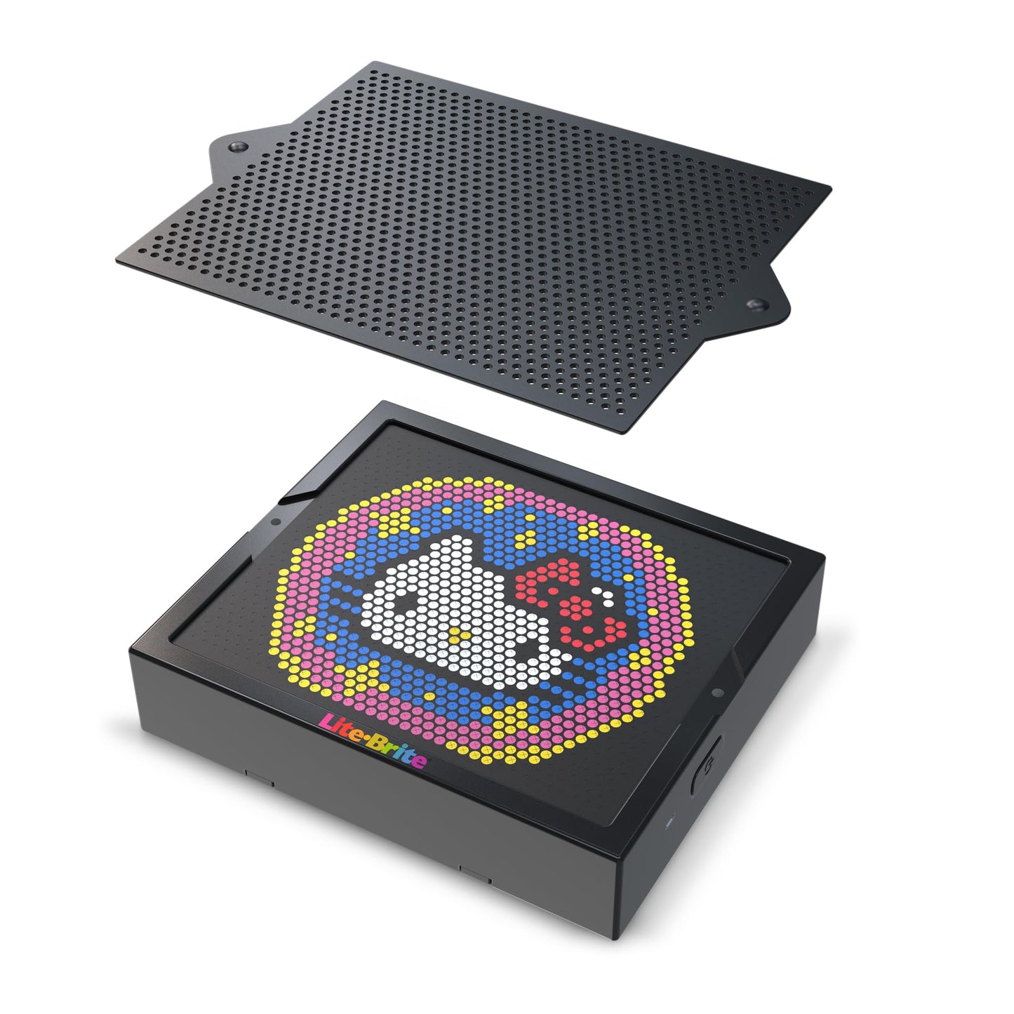 Lite Brite Super Bright HD, Hello Kitty Edition - Create Art with Light, Enhances Creativity, Gift for Girls and Boys Ages 6+