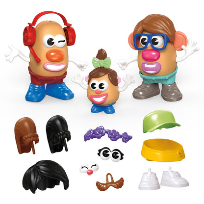 Potato Head Create Your Potato Head Family Set with 44 Parts and Pieces, Creative Toddler and Preschool Toys for 2 Year Old Girls and Boys and Up (Amazon Exclusive)