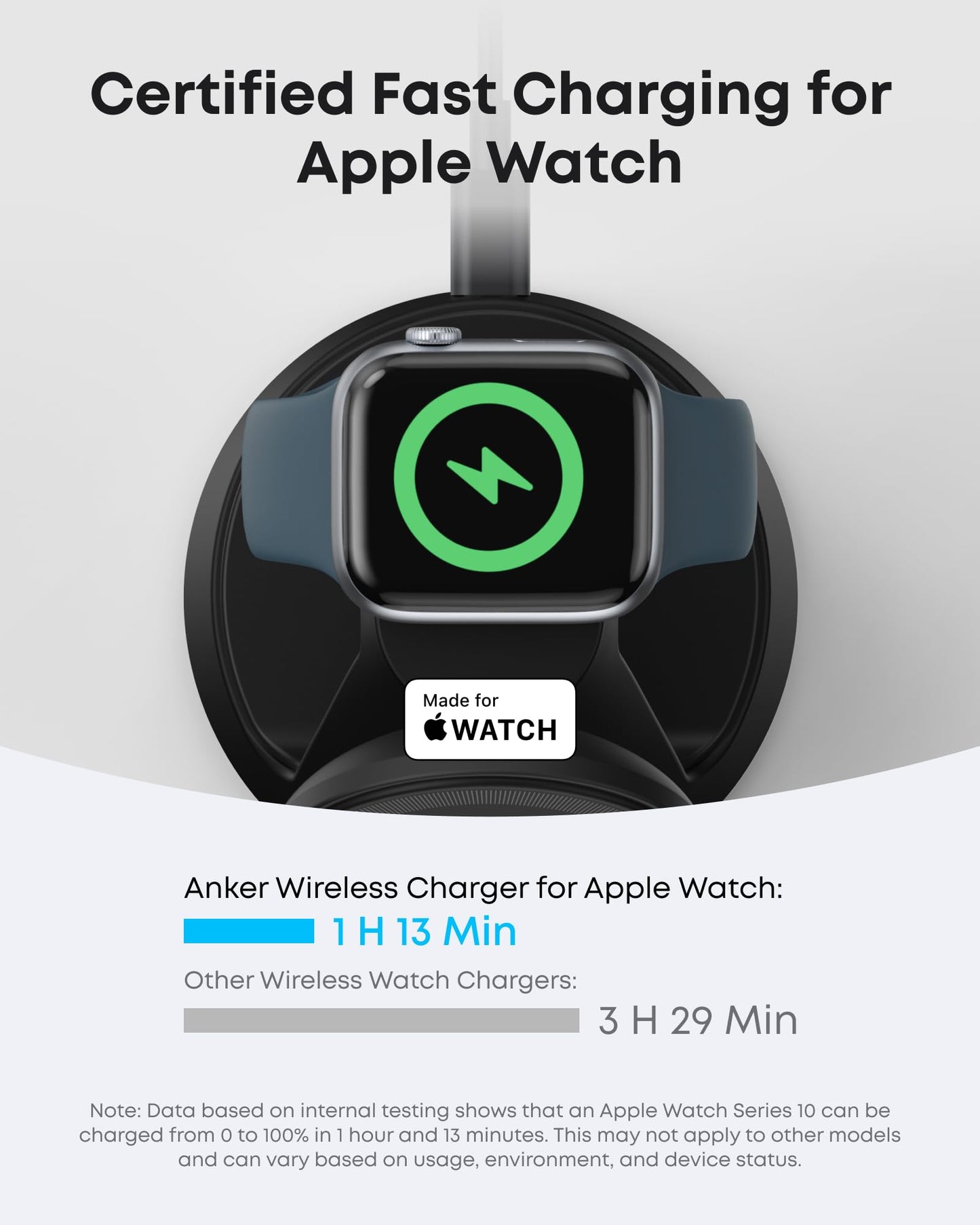 Anker MagSafe Charger Compatible, MagGo 3-in-1 Charging Station, Qi2 Certified 15W Magnetic Wireless Charger Dock Stand, For iPhone16/15/14/13/12 Series, Apple Watch,AirPods,and More(Adapter Included)