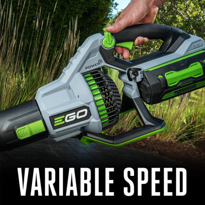 EGO Power+ LB7654 56-Volt 765 CFM Brushless Cordless Leaf Blower, 5.0Ah Battery, 320W Charger Included Plus Extra BA1400T 2.5Ah Battery