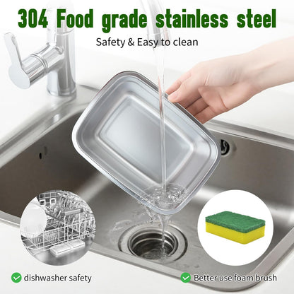 MDHAND Heated Lunch Box - Cordless Electric Lunch Box for Adults, 18000mAh Battery Powered Self Heating Food Warmer for Office Work Car Travel Outdoors, Scheduled Heating & 1.5L Stainless Container