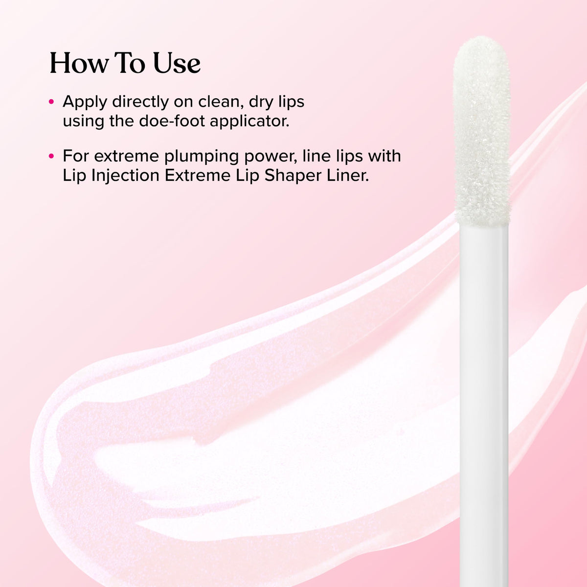 Too Faced Lip Injection Maximum Plump Extra Strength Lip Plumper Gloss | Hydrating + Plumping, Travel Size, 0.1 Fl Oz, Original