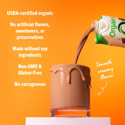 Orgain Organic Nutritional Protein Shake, Creamy Chocolate Fudge - 16g Grass Fed Whey Protein, Meal Replacement, 20 Vitamins & Minerals, Fruits & Vegetables, Gluten Free, Non-GMO, 11 Fl Oz (12 Pack)
