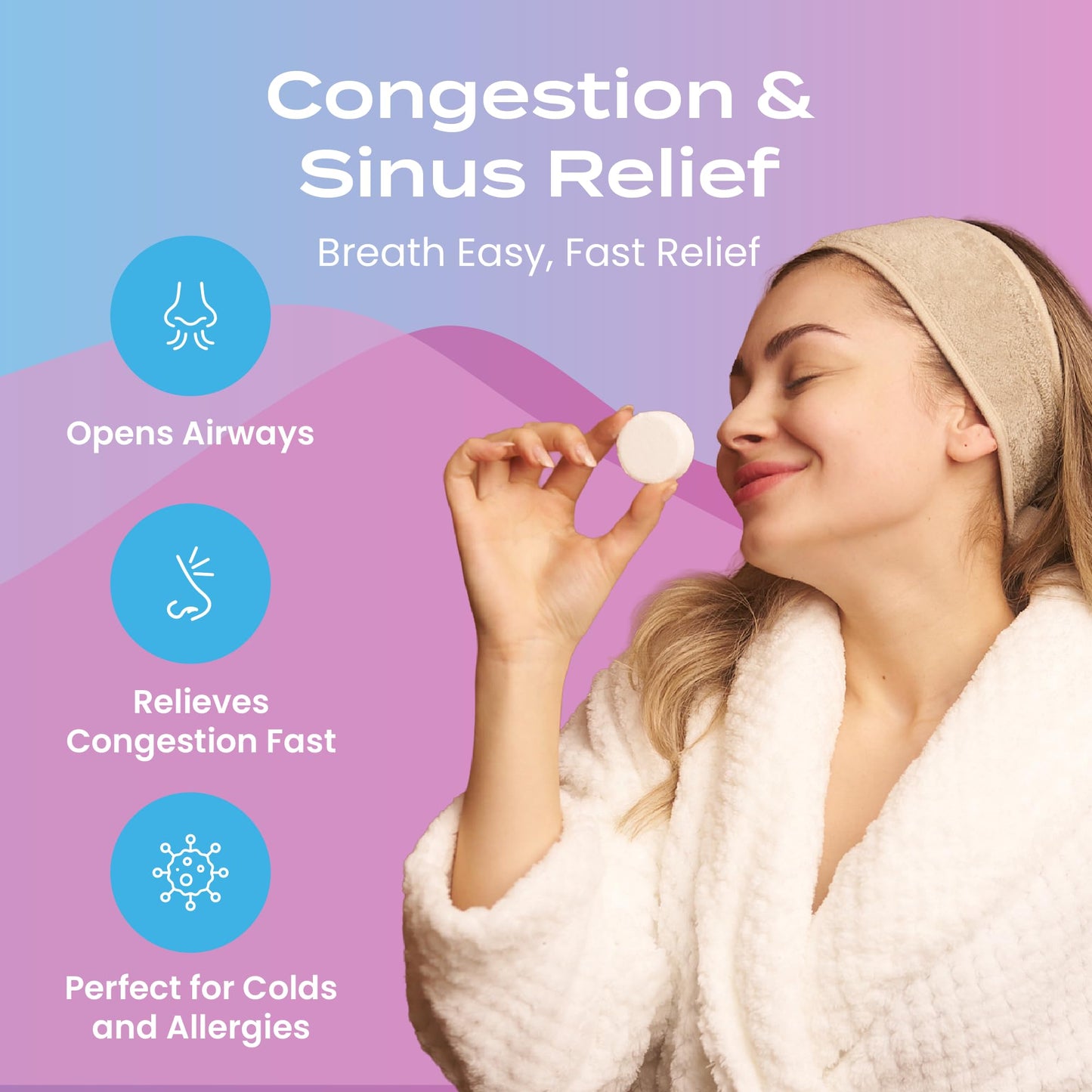 Body Restore Shower Steamers Aromatherapy 6 Pack – Valentines Day Gifts for Her and Him, Birthday Gifts for Women and Men, Relaxation, Stress Relief, Self Care – Bloom