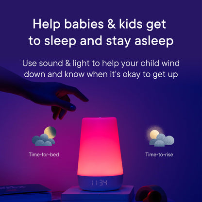 Hatch Rest Baby Sound Machine, Night Light | 2nd Gen | Registry Essential, Sleep Trainer, Routine Builder, Time-to-Rise Alarm Clock, White Noise Soother, Nursery Stories, Toddler Kids Bedroom (Wi-Fi)