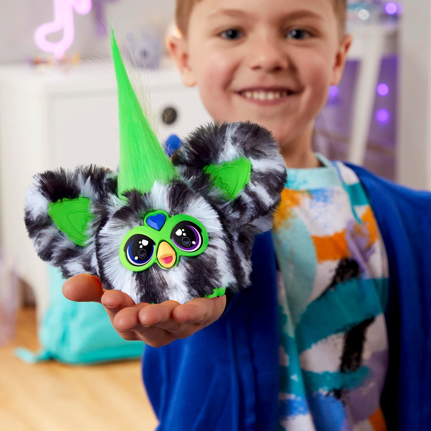 Furby Furblets Fierce & Fabulous 2 Pack, Greenie-Meanie & May-May with 45 Sounds Each, Electronic Plush Toys for Girls & Boys 6 Years & Up (Amazon Exclusive)