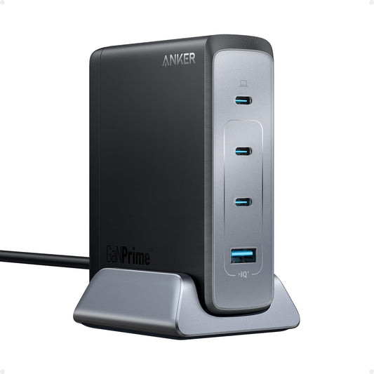 Anker Prime USB C Charger, 240W 4-Port Fast Compact GaN Charger for MacBook Pro/Air, iPhone 16/15/Pro, iPad Pro, Galaxy S23/S22 and More